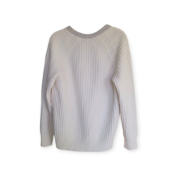 Reiss Miley Wool Blend V-Neck Cricket Sweater Small - Picture 9 of 14